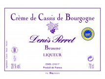 Crème de Cassis de Bourgogne