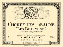 Carton de 3 bouteilles de Chorey Beaumonts 2013