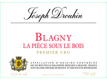 La bouteille de Blagny La Pièce sous le Bois 2021