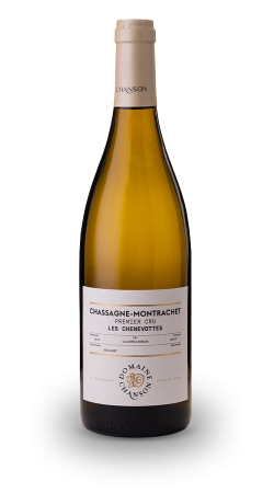 Wine white Chassagne Montrachet Chenevottes Domaine Chanson