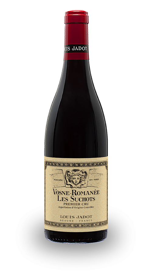 Wine red Vosne Romanée Suchots Louis Jadot