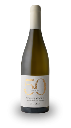 Vin blanc Beaune 1er Cru blanc Cuvée Anniversaire 50 ans Denis