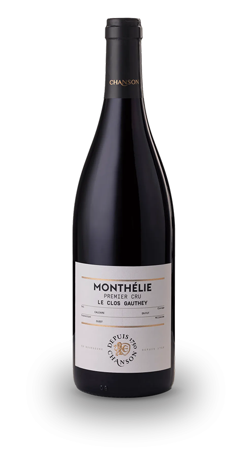 red Wine Monthelie Clos Gauthey Chanson 2020