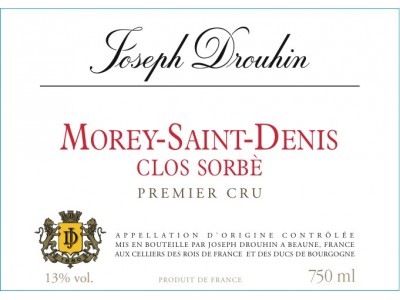Morey Saint Denis Clos Sorbé