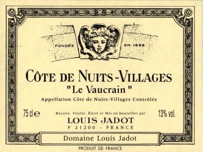 Côte de Nuits Villages Le Vaucrain