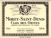 Morey St Denis Clos des Ormes
