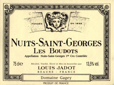 Nuits St Georges Boudots