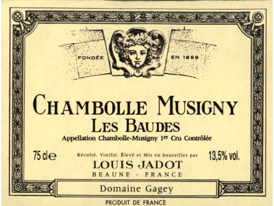 Chambolle Musigny Les Baudes