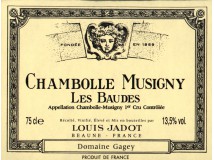 Chambolle Musigny Les Baudes