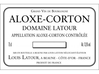 Aloxe Corton Domaine Latour