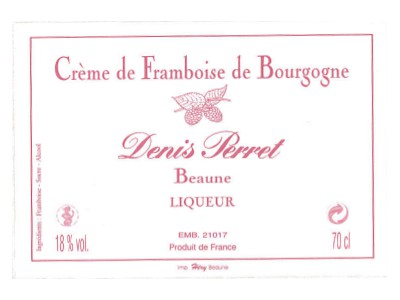 Crème de Framboise de Bourgogne