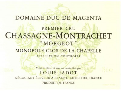 Chassagne Montrachet Morgeot