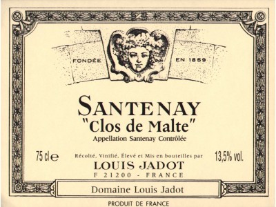 Santenay Clos de Malte Blanc
