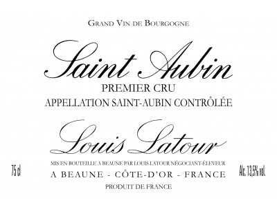 Saint Aubin blanc 1er Cru